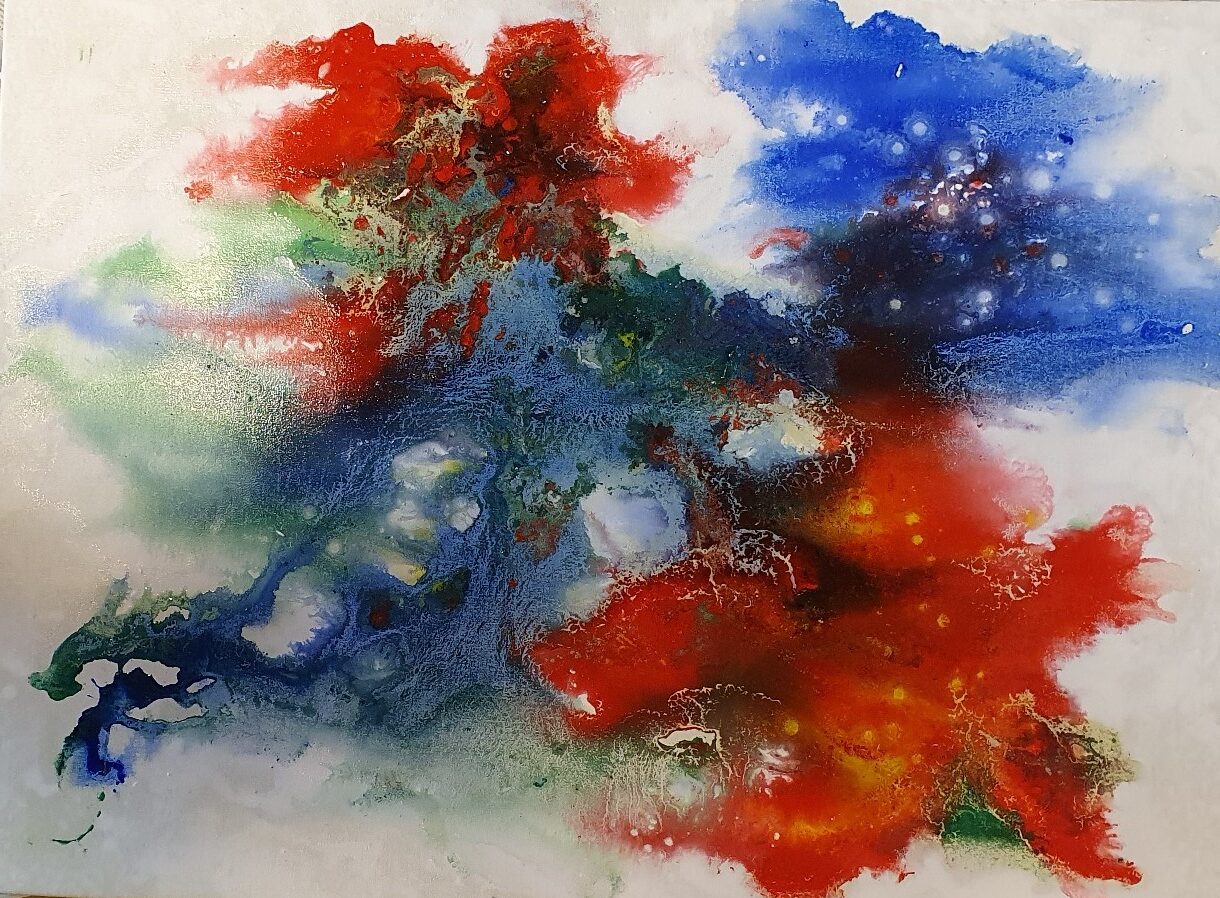 1207 Flowes of Joy 80x60cm o.c. ©BenteElisabethE