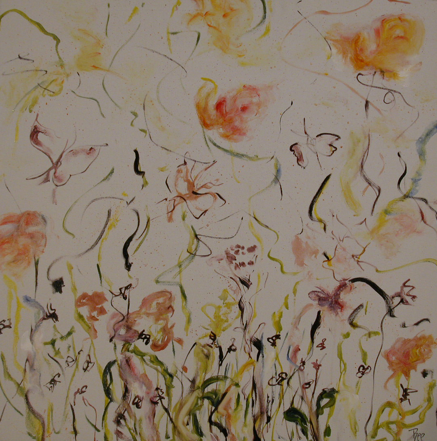 0834 Det gode liv 90×90 cm 16000- oc K1 ©Bente Elisabeth EndresenJPG